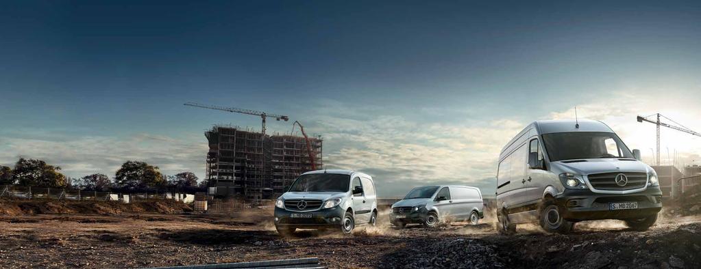 The Mercedes-Benz Van Range The Mercedes-Benz range has a van for every business whatever its size or type.