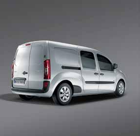 The Citan THE CITAN Outstanding manoeuvrability makes the Citan the ideal small van with a large load compartment despite
