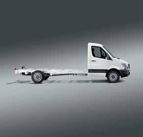 5t towing capacity Advanced CDI engines with optional BlueEFFICIENCY technology large THE SPRINTER Load length of up to 4.