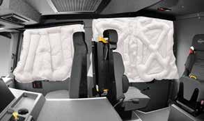 Standard on all Spartan cabs, the APS is a safety system that contains a number of industry first features and significant improvements to existing safety standards.