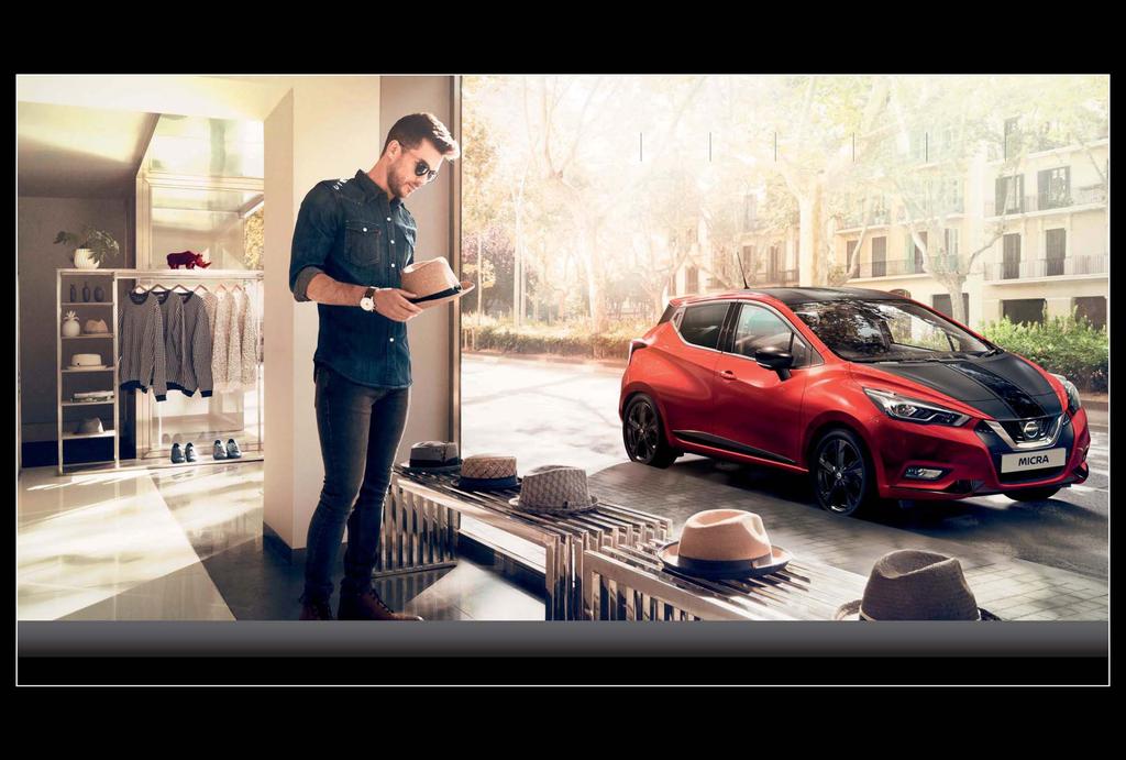 BE EXPRESSIVE OVER 100 CONFIGURATIONS Create your own New MICRA design inside and out.