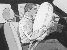 How the Air Bag Systems Work Where are the air bags?