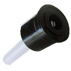 QTY CARDED QTY 15-2672 15-2689 RAIN BIRD STANDARD FEMALE PLASTIC NOZZLE WITH STAINLESS STEEL SCREW For 1804, SP40, SP25, A17 15F Full Circle 15 Ft Radius 15-2676 12 15-2677 6 15H 1/2 Circle 15 Ft