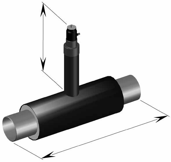 Vent 6.322 Description Vents are pre-insulated in the factory in the same way as the plastic casing pipe, and they conform to EN448.