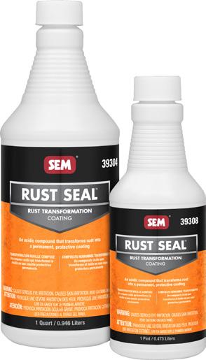 RUST SEAL WHEN TO USE IT: For the conversion of light to moderate rust,
