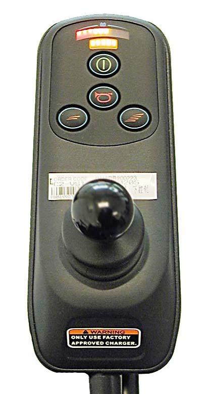 Getting to Know Your Shoprider Powerchair The Joystick Controller (VSI) Shoprider WS (888WS) 8 1. On-Off Button: This button turns the joystick controller (hereinafter referred to as VSI) on and off.