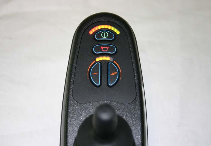 The Joystick Controller (VR2) Shoprider HD (888 WHD) 1. On-Off Button: This button turns the joystick controller (hereinafter 2 referred to as VR2) on and off.