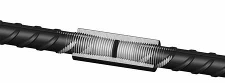 D-320 Taper-Lock TRNSITIONL Coupler The D-320 Taper-Lock is used to join two reinforcing bars of different sizes.
