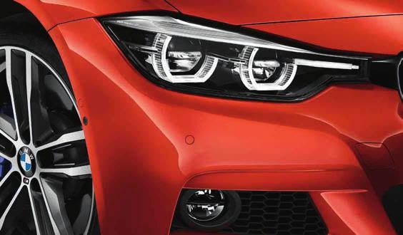 BMW 3 Series Saloon and Touring models. LED headlights and fog lights.