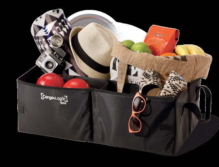 CARGO TOTE Keep your groceries upright and stop them from rolling around