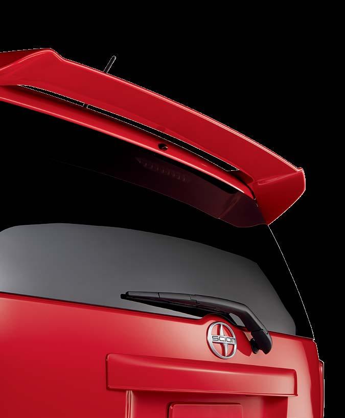 REAR WIND DEFLECTOR Add a dash of style and sass to your xb s rear profile with this