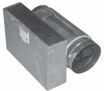 Non Fan Powered Units ROUND DUCT RETROFIT Model ARR IAQ External Insulation Standard The Carnes Model ARR offers low pressure drop, low sound levels, and valve characteristics which create stable