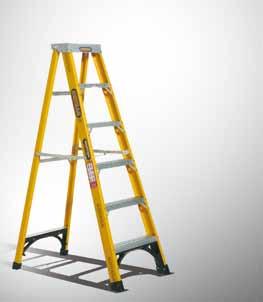 Industrial 150kg Platform Ladder Height: 0.6m (2ft) Weight: 14.4kg Code: PL002-I* Height: 0.9m (3ft) Weight: 14.8kg Code: PL003-I Height: 1.