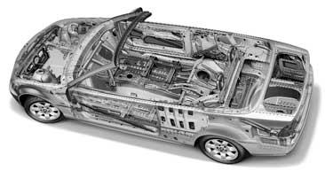 Purpose of the System: The body shell of the E46iC has been developed specifically for the convertible to improve crash performance which is similar to the E46 Coupe.