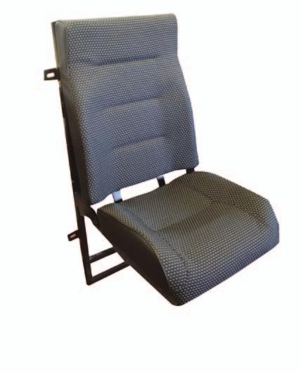 Wall Mounted Deluxe Flip-up Seat M3 & M1 Tested Fitments The Bulkhead/Wall Mounted Deluxe Flip-up Seat is a comfortable but compact