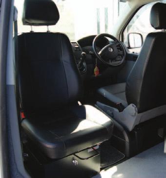 if required Fixed or adjustable headrests Available in different seat widths