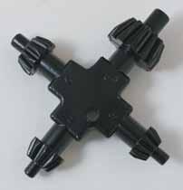 Model 8727 1/2" 4-WAY chuck key > Opens 127 different chucks Chuck keys will open most chucks used by the following manufacturers: Aro Jacobs Atlas Copco Makita Model 8737