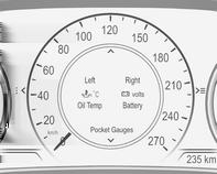 Instruments and controls 119 Turn the adjuster wheel or press ä or å to select a page and follow the instructions given in the submenus: units display themes info pages speed warning tyre loading