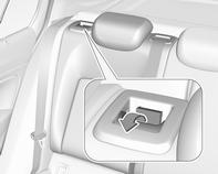 Remove the rear head restraints to have the backrests fully rest on the seat cushions 3 44.