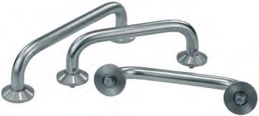 K0215 Stirrup-shaped handles, in stainless steel stainless steel Form A front mounted Handle stainless steel 1.4305 Fasteners made of 1.