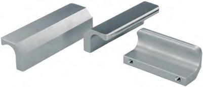 K0233 Ledge handles in stainless steel stainless steel Profile in refined steel, stainless steel 1.