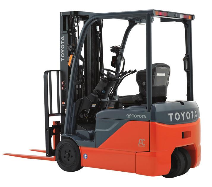 1 x 71 in 6,400 lbs 480-1240 ELECTRIC INDUSTRIAL FORKLIFTS * Load capacities are at the 24 inch load centers NEW PRODUCT SEE PAGE 6