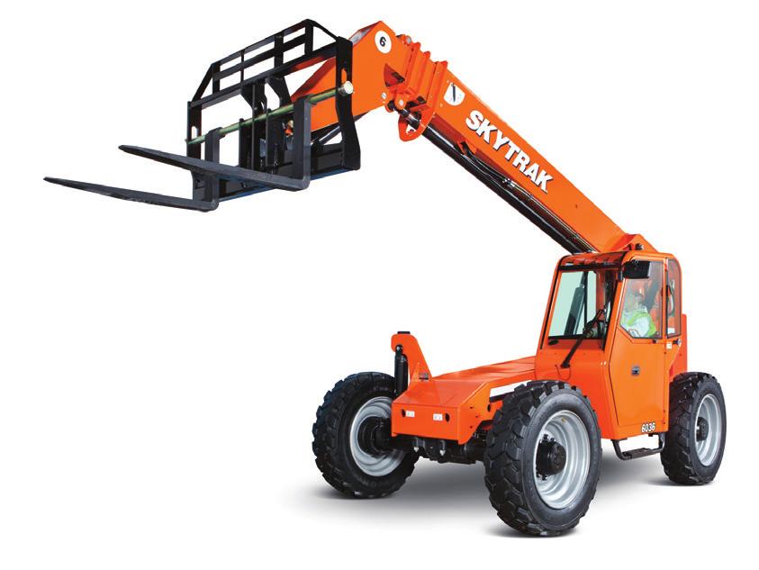 with optional 74 HP engine, DEF is not required GENIE/GTH-5519 GENIE/GTH-1056 JLG/1255 5,500 lb max lift