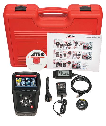 This tool enables technicians to manage TPMS through every step of the process from start to finish.