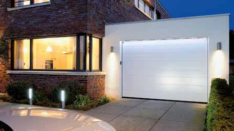 9016, with LED light strip on the lintel (for further information, see the garage and entrance gate operator brochure) 4 Decograin decors