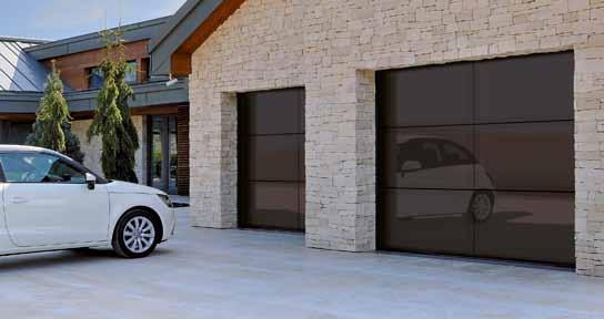 ALR For exclusive facade designs With the aluminium sectional door, your garage door is seamlessly integrated into the overall design of your home.