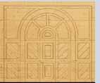 Tropical-green Individual designs Design your own timber door: A simple drawing is