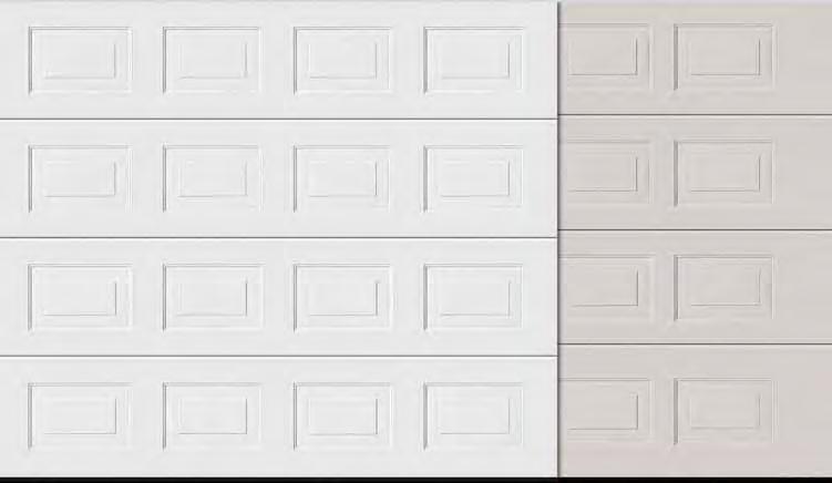 [ E ] [ E ] [ E ] [ D ] [ F ] [ D ] [ F ] [ D ] [ G ] Hörmann Competition Only from Hörmann in all door sizes Uniformly divided panelled doors To create a harmonious overall appearance, the height of