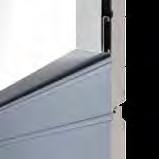 For Micrograin doors, the frame covering is provided with a smooth Silkgrain surface finish.
