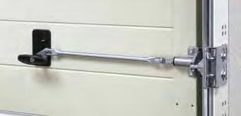 Emergency release If you do not want a handle on your automatic sectional door, we recommend using an emergency