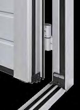 SIDE DOORS Garage side doors NT60 The doors are supplied ready-to-fit with profile cylinder mortise
