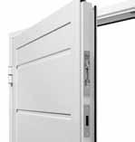 Multi-purpose door with thermal break MZ Thermo65 Up to better thermal insulation Lever handle set Choose between the standard lever handle or many