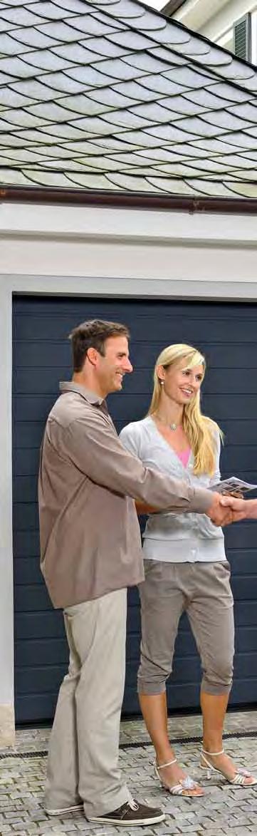 MODERNISE AND IMPROVE Out with the old, in with the new At some point it is simply time to modernise your garage door.