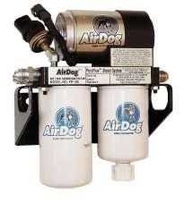 PureFlow AirDog AirDog FP-100 & FP-150 Dodge 2005 - Present Section 8 Fuel Filter & Water Separator Cont d Fuel Filter & Pre-Filter Filter Service Recommendations Plugging of either the fuel filter