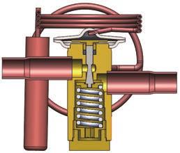 Thermostatic Element 3. Push Pin Seal 4. Balanced Port 5. Check Valve 6. Setting Spindle 7. Equalizer 8. Inlet Connection 9.
