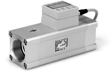 Digital Flow Switch, Large Flow Type For Air Series PF2A For details about certified products conforming to international standards, visit us at www.smcworld.com.