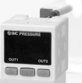 2 Electronic Pressure Switch Series (Separate Type) Model Selection Table Controller PSE PSE2 Model Sensor input amount input 4 inputs Calibration method Set pressure range Voltage Temperature