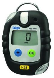 ST-1758-2005 D-537-2009 Dräger Pac 7000 Safety at the workplace always takes priority: depending on the sensor selection, the single gas detector,