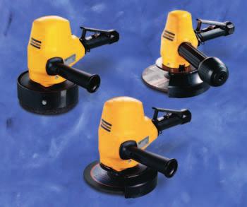 VERTICAL GRINDERS For depressed centre, cut-off nd cup wheels Rough mteril removl nd cutting-off requires lots of power.