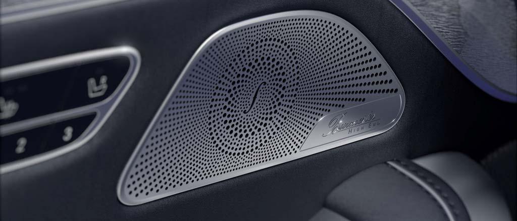 Option Detail Standard on S 65 Optional on S 550 4MATIC, S 63 4MATIC Burmester High End Surround Sound System (811) Sound technologies developed specifically for the S-Class Coupe ensure an