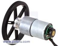 50:1 Metal Gearmotor 37Dx54L mm with 64 CPR Encoder Pololu item #: 1444 23 in stock Price break Unit price (US$) 1 39.95 10 35.96 Quantity: 1 backorders allowed This 2.62" 1.45" 1.