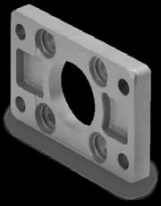 Example) MD1 D 40-100Z- N V -M9W Mounting type Pivot