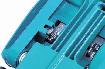 only Lateral chain tensioner provides easy operator