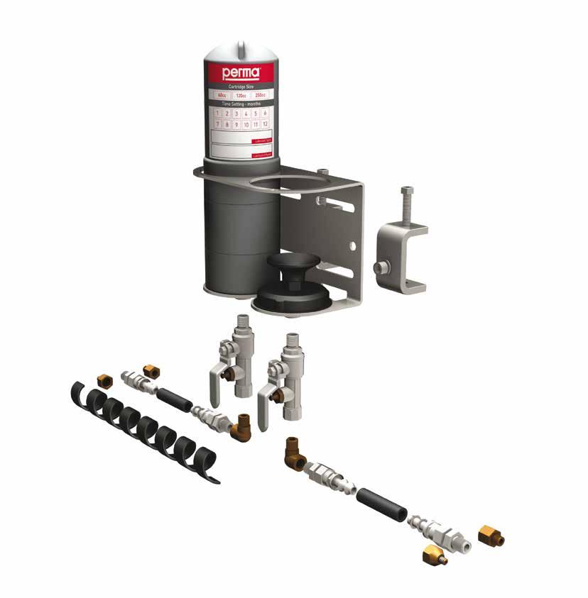 3 Installation Kits for perma STAR VARIO 3.1. Introduction A. Full length protection covers Covers to protect lubricators from solid and liquid contaminants. A D.