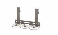 Stainless steel brackets & attachment options The range of stainless steel brackets and attachment options included in remote installation kits can be purchased as separate