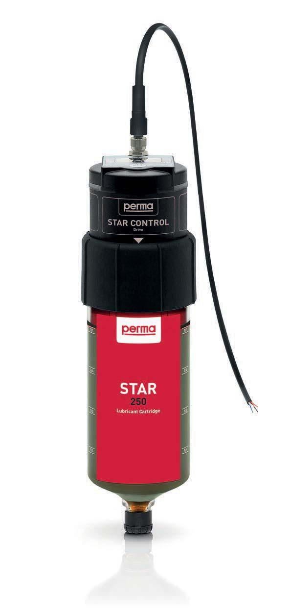2 perma STAR CONTROL PLC / machine controlled lubricant delivery Similar to the perma STAR VARIO, the perma STAR CONTROL